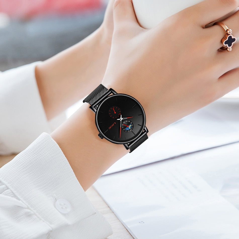 Women's Quartz Watch | Fashion Casual Waterproof Simple Lady Wristwatch