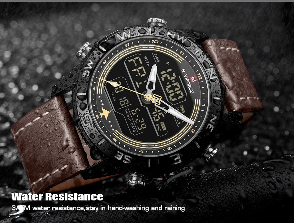 Men's Sport Watch | Digital Military Army Waterproof LED Quartz WristWatch.