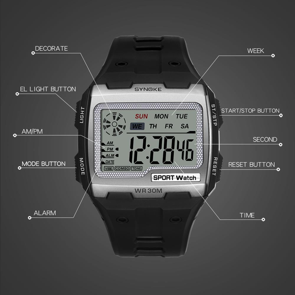 THMT TRENDING Ultra Led Square Digital Watch Digital Watch - For Men - Buy  THMT TRENDING Ultra Led Square Digital Watch Digital Watch - For Men Smart  Digital Led Sports Watch For