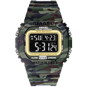 Digital Men's Sports Watch | LED Military Army Waterproof Wristwatch