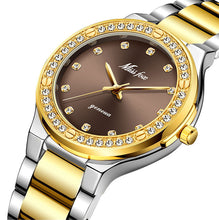 Load image into Gallery viewer, Woman&#39;s Luxury Watch | Japan Movt 30M Waterproof Gold Analog Female Wristwatch
