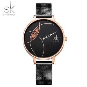 Women's Stainless Steel Quartz Watch | Stainless Steel Back Case Fashion Ladies Wristwatch
