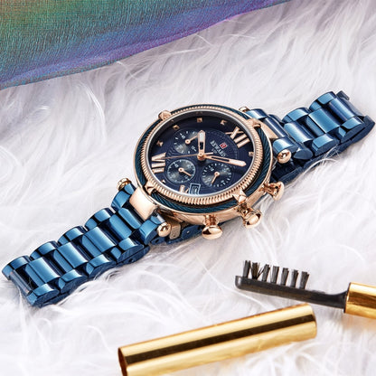 Woman's Quartz Watch | Waterproof Fashion Luxury Casual Ladies Wristwatch