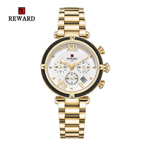 Woman's Quartz Watch | Waterproof Fashion Luxury Casual Ladies Wristwatch