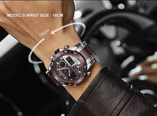 Load image into Gallery viewer, Men&#39;s Quartz Watch | Men&#39;s LED Waterproof Sport Military Quartz Wristwatch
