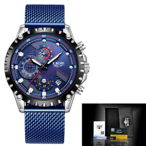 Men's Quartz Sports Watch | Luxury All Steel Military Army Waterproof Wristwatch