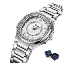 Load image into Gallery viewer, Women&#39;s Wrist Watch | Women Fashion Diamond Quartz Gold Wristwatch
