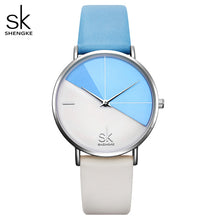 Load image into Gallery viewer, Women&#39;s Leather Wristwatch | Vintage Ladies Fashion Leather Wrist Watch
