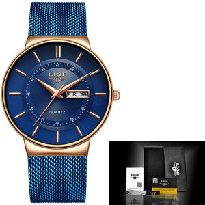 Women Quartz Watch | Ultra-Thin Stainless Steel Waterproof Ladies Watch