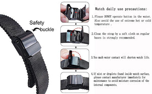 Women Quartz Watch | Ultra-Thin Stainless Steel Waterproof Ladies Watch