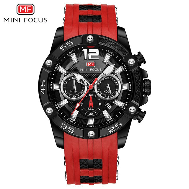 Men's Sport Wrist Watch | Waterproof Quartz Luxury Design Fashion Wristwatch.