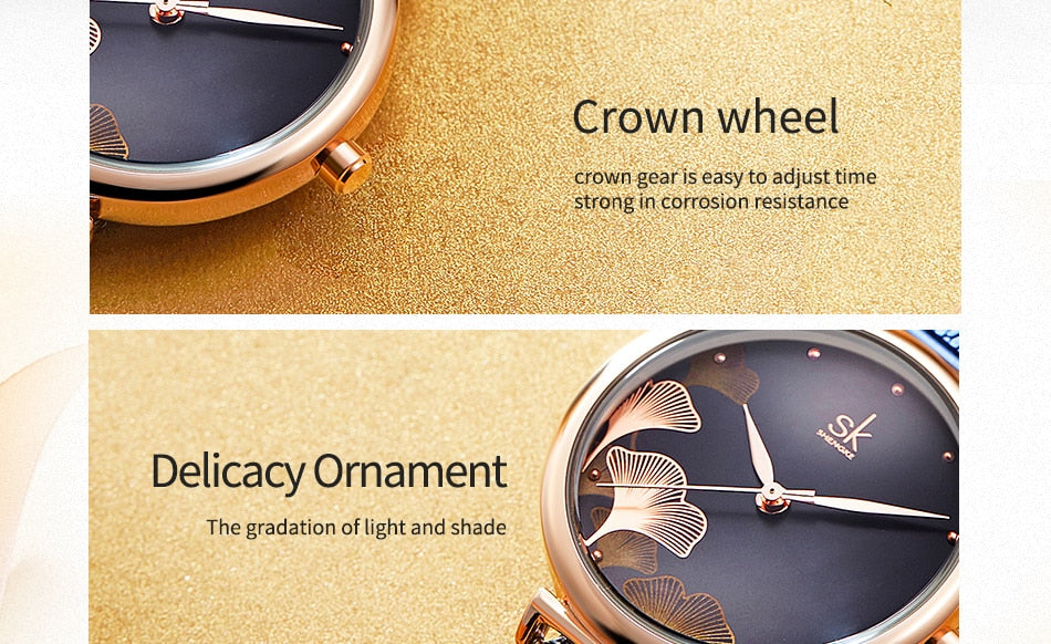 Women's Quartz  Watch | Luxury Elegant Japanese Quartz Movement Wristwatch.