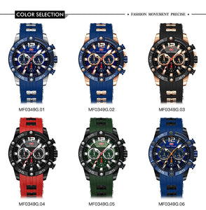Men's Sport Wrist Watch | Waterproof Quartz Luxury Design Fashion Wristwatch