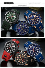 Load image into Gallery viewer, Men&#39;s Sport Wrist Watch | Waterproof Quartz Luxury Design Fashion Wristwatch
