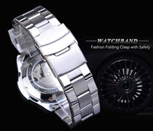 Load image into Gallery viewer, Men&#39;s Mechanical Watch | Sport Military Multifunction Steel Strap Automatic Wristwatch
