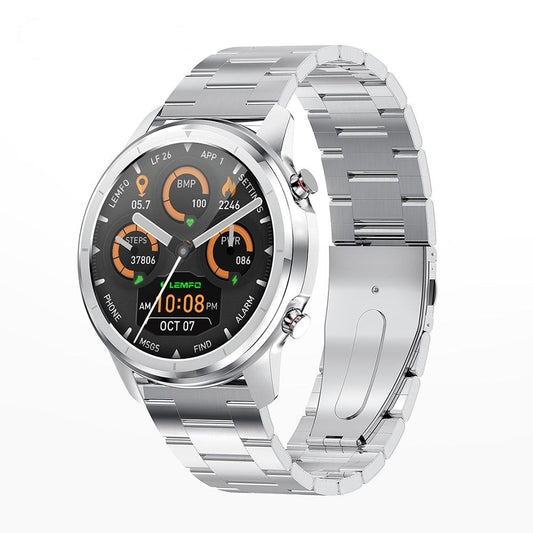 Men's Waterproof Smartwatch | Bluetooth 5.0 Full Touch 360*360 HD Amoled Screen Smart Watch.