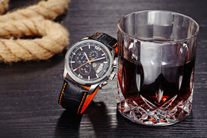 Men's Quartz Watch | Quartz Movement Military Leather Luxury Fashion Wristwatch