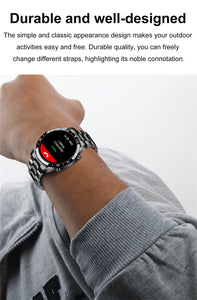 Android Bracelet Smartwatch | Men Women Sport Heart Rate Fitness Waterproof Smart Bluetooth Call Watch
