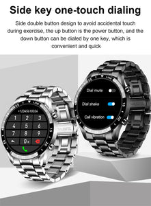 Android Bracelet Smartwatch | Men Women Sport Heart Rate Fitness Waterproof Smart Bluetooth Call Watch